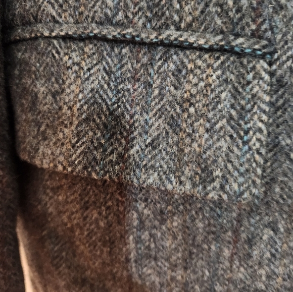 Stafford Gray Wool Blazer 42R VINTAGE - Picture 4 of 11